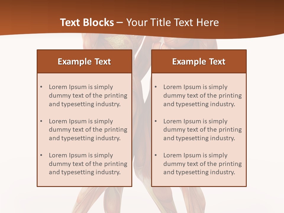 Human  Angle PowerPoint Template