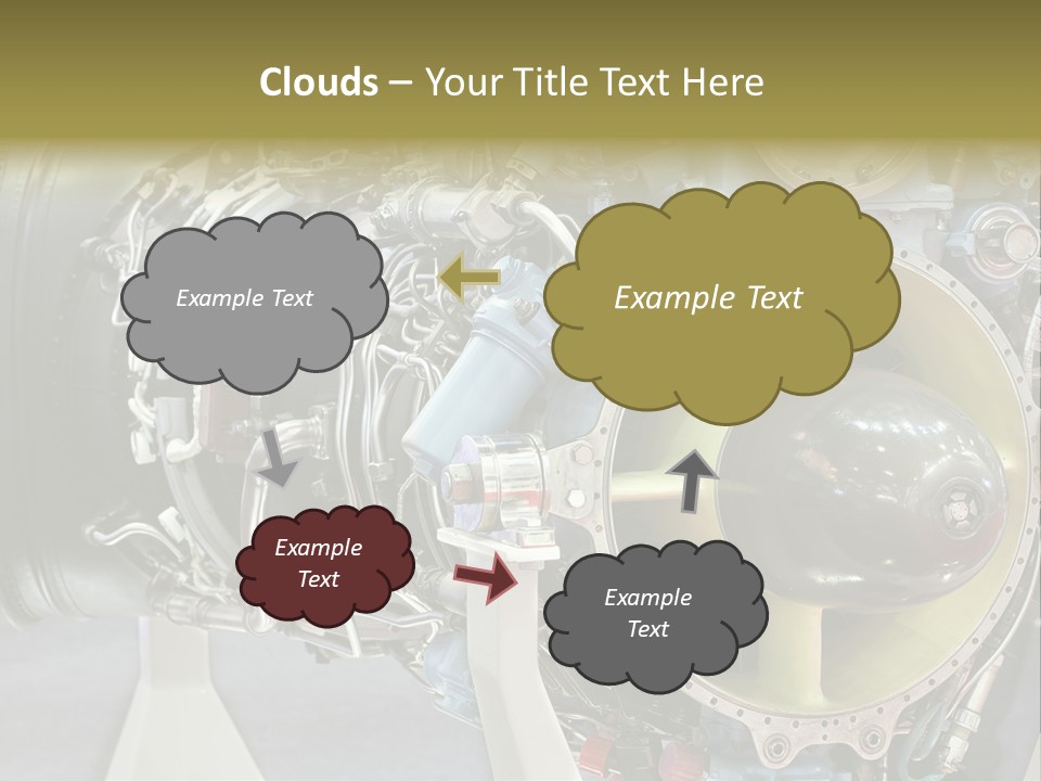 Transport Moscow Helicopter PowerPoint Template