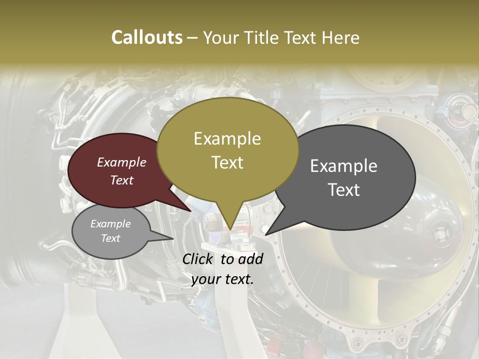 Transport Moscow Helicopter PowerPoint Template