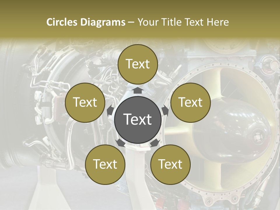 Transport Moscow Helicopter PowerPoint Template