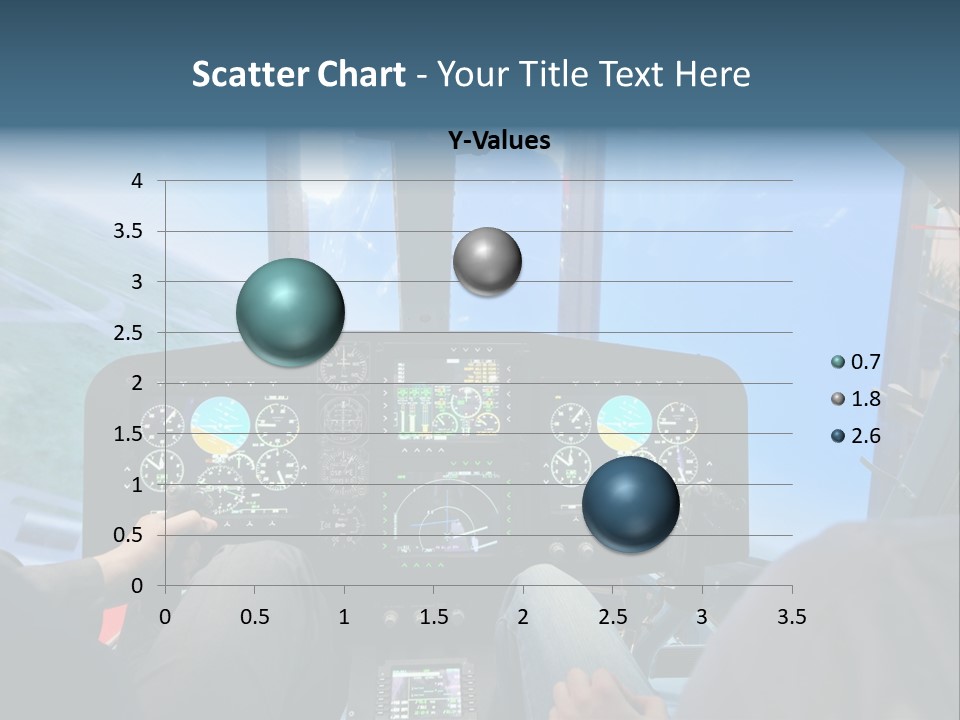 Business Flight Center PowerPoint Template