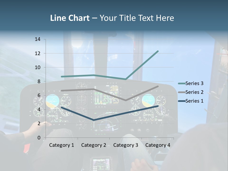 Business Flight Center PowerPoint Template