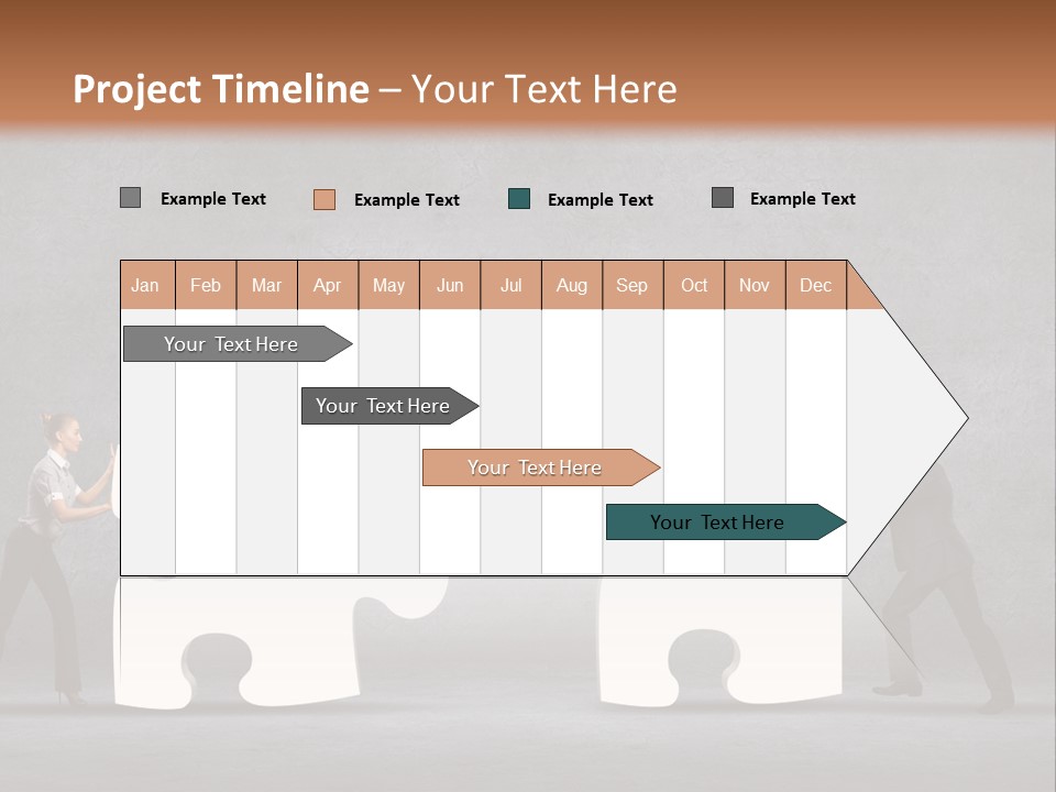Teamwork Assemble White PowerPoint Template