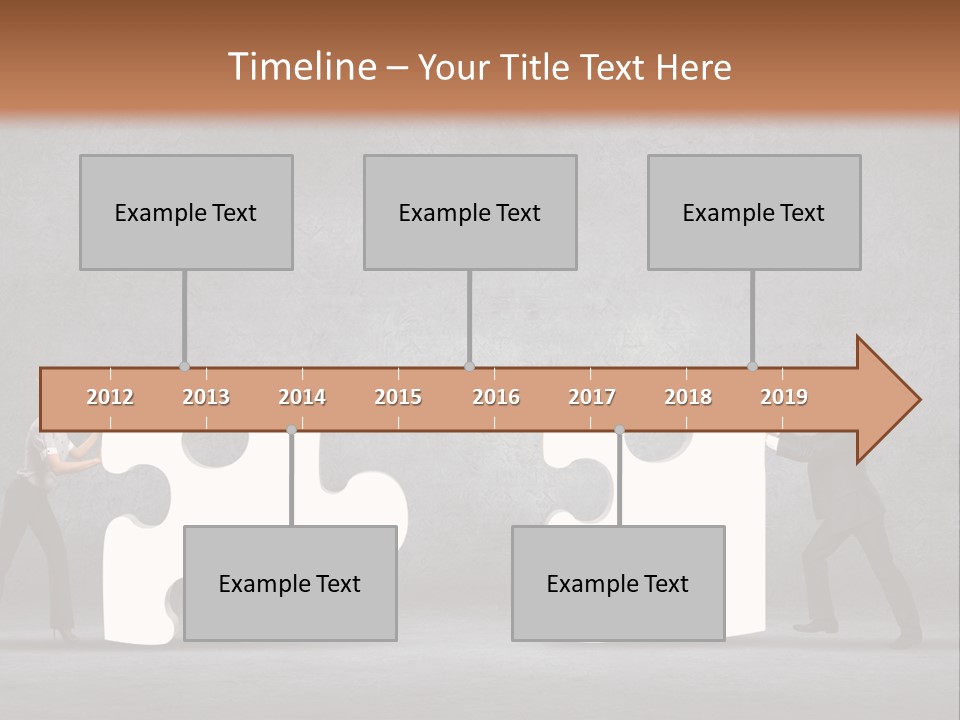 Teamwork Assemble White PowerPoint Template