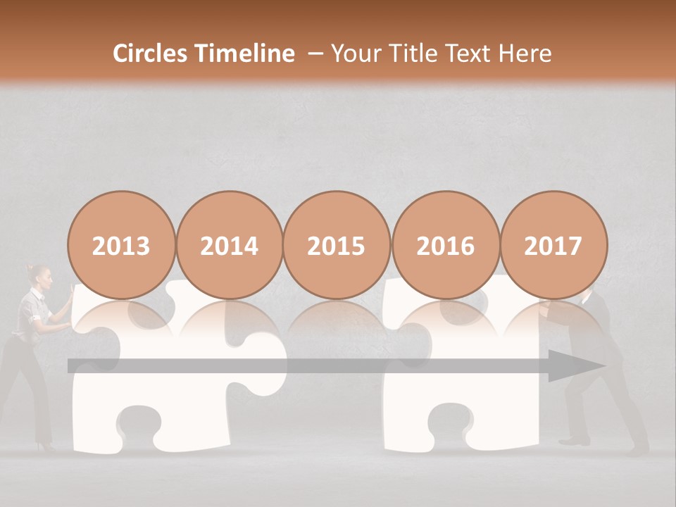 Teamwork Assemble White PowerPoint Template