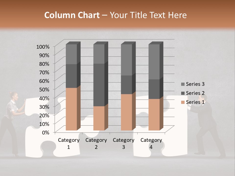 Teamwork Assemble White PowerPoint Template