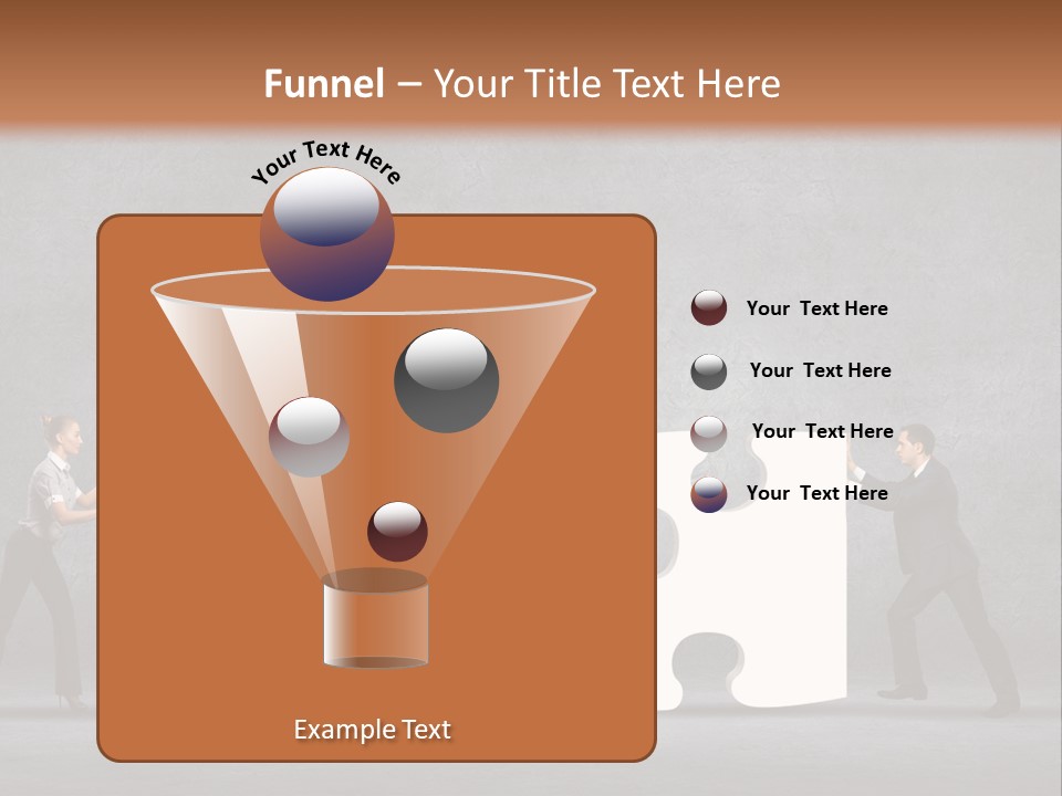 Teamwork Assemble White PowerPoint Template