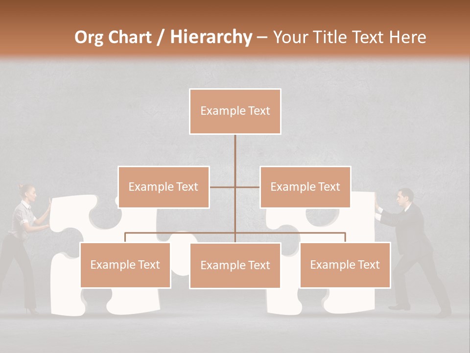 Teamwork Assemble White PowerPoint Template