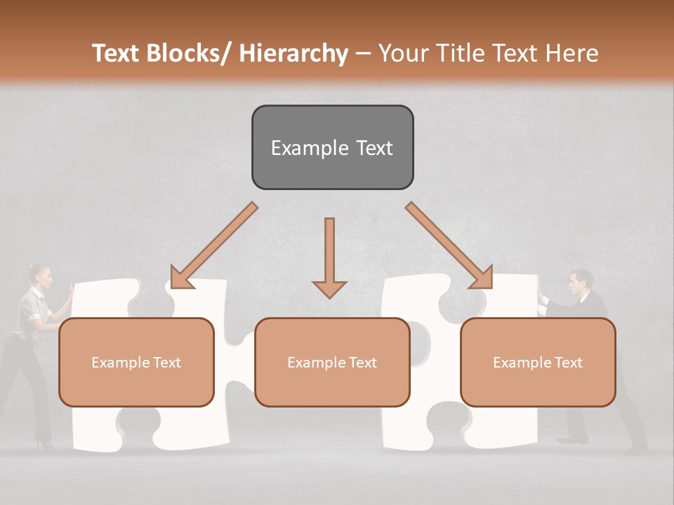 Teamwork Assemble White PowerPoint Template
