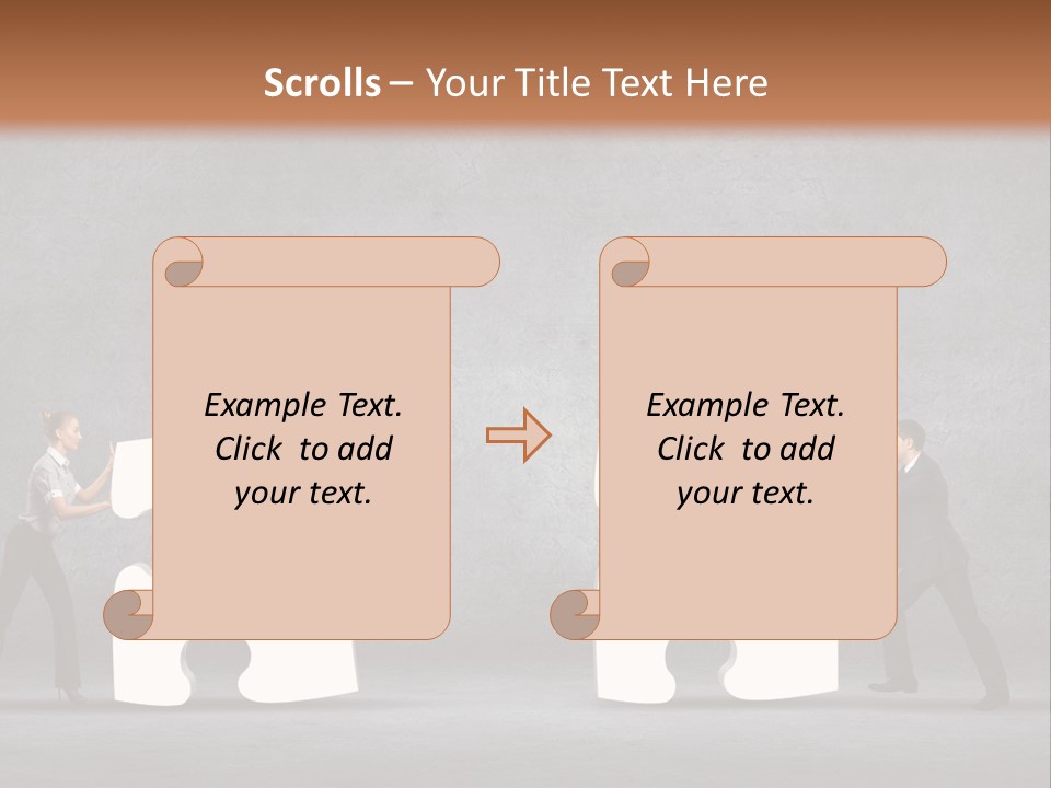 Teamwork Assemble White PowerPoint Template