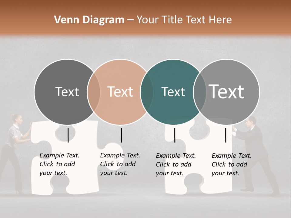 Teamwork Assemble White PowerPoint Template