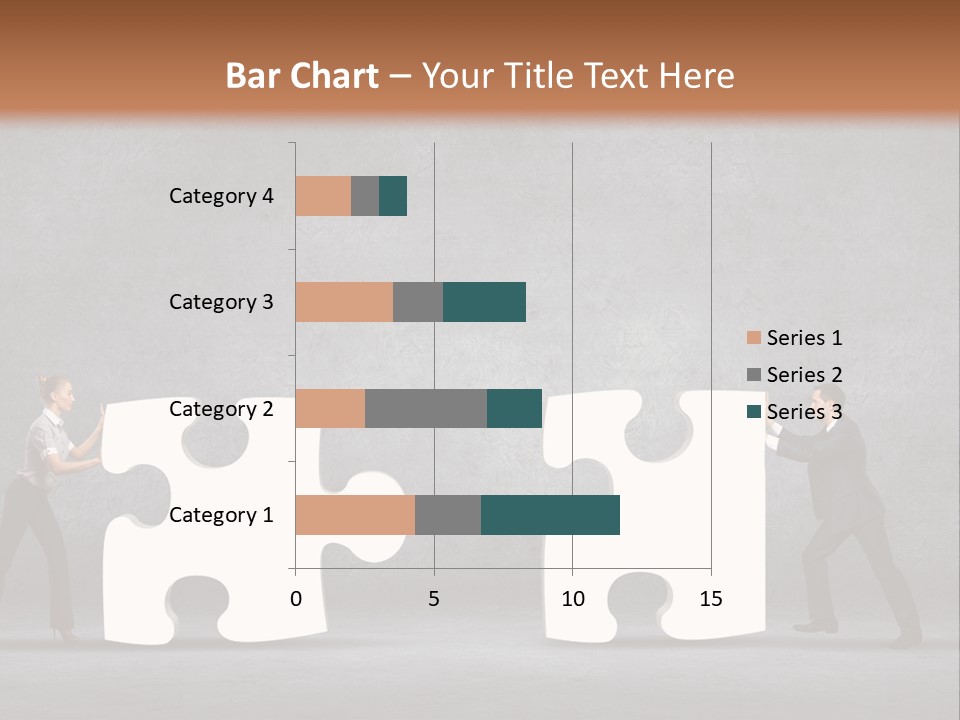 Teamwork Assemble White PowerPoint Template