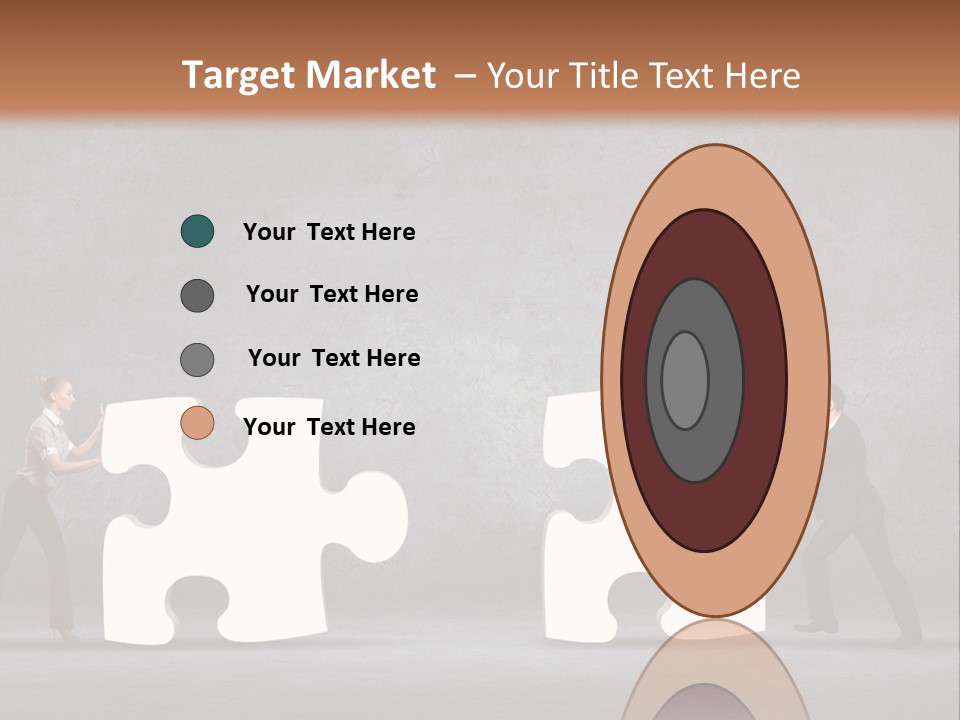 Teamwork Assemble White PowerPoint Template