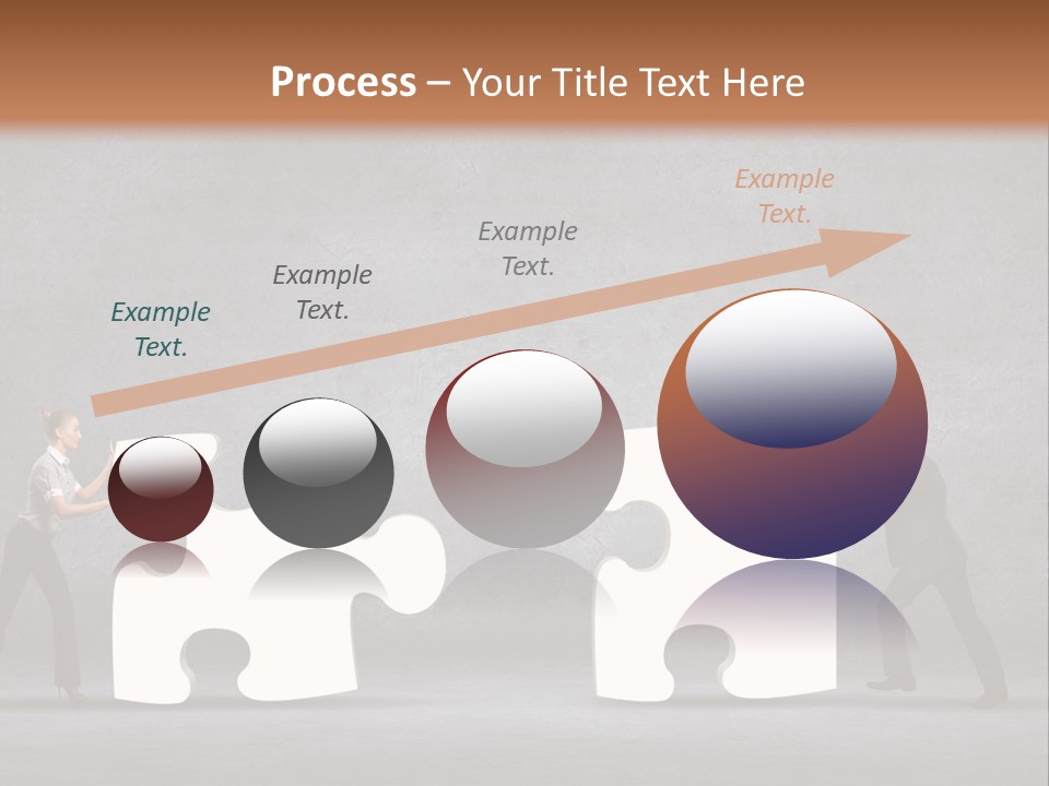 Teamwork Assemble White PowerPoint Template