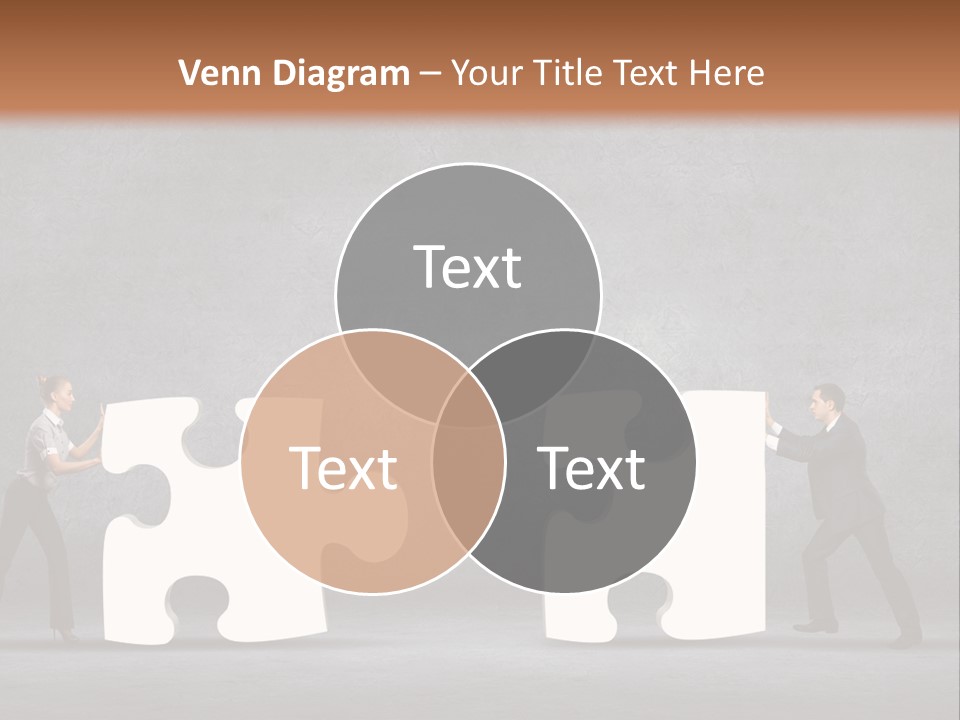 Teamwork Assemble White PowerPoint Template