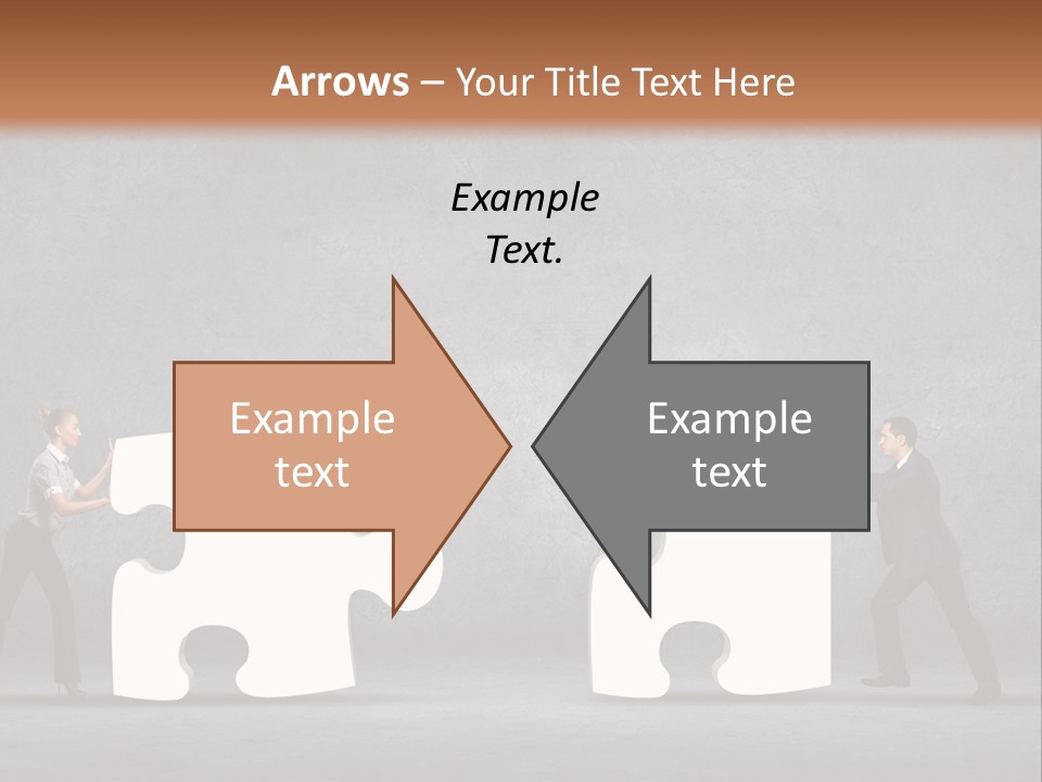 Teamwork Assemble White PowerPoint Template