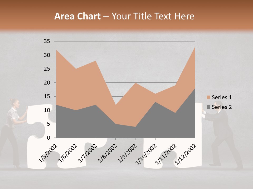 Teamwork Assemble White PowerPoint Template