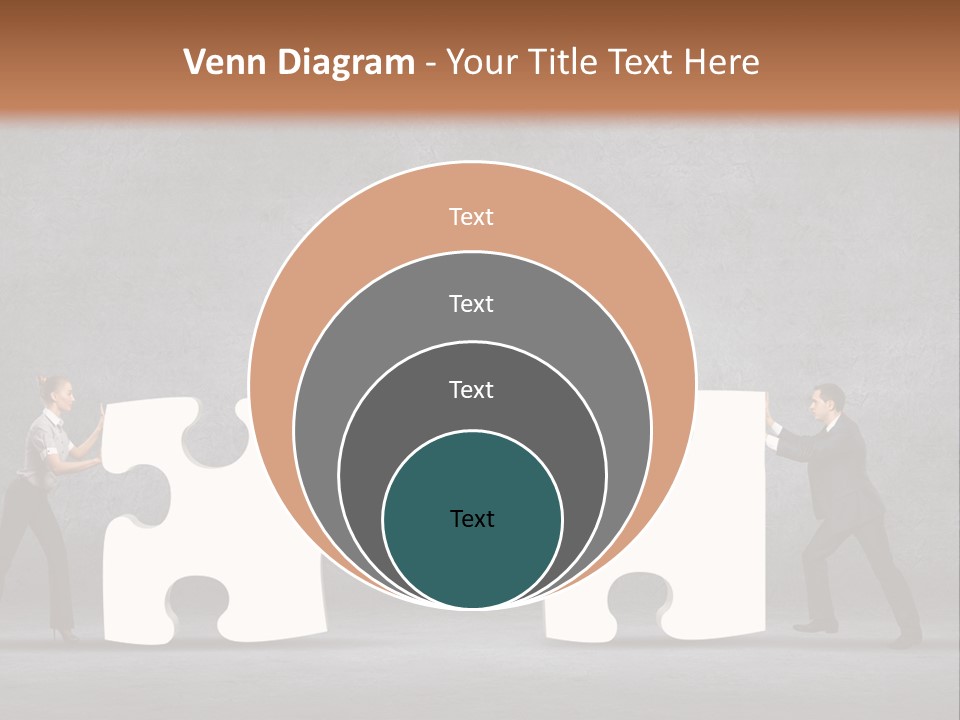 Teamwork Assemble White PowerPoint Template