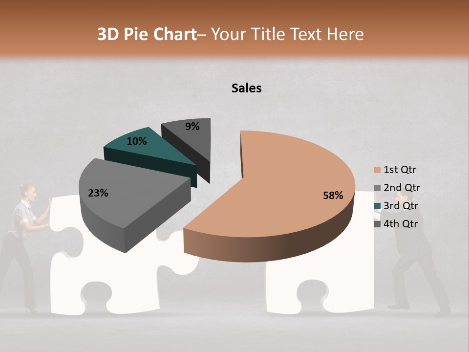 Teamwork Assemble White PowerPoint Template