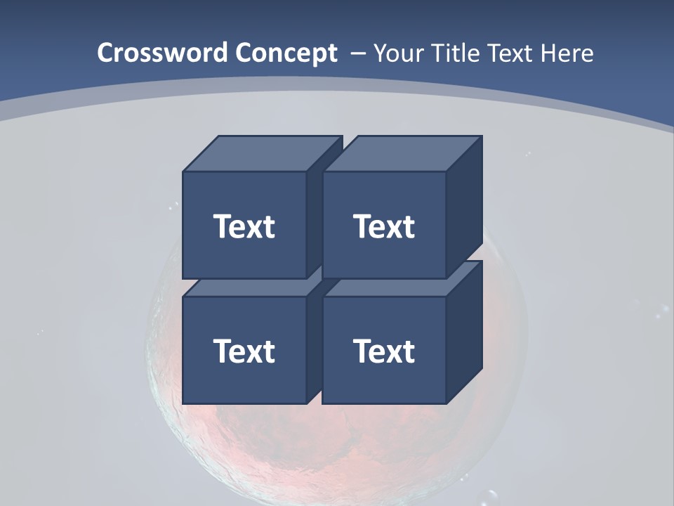 Genes Procreation Nucleus PowerPoint Template