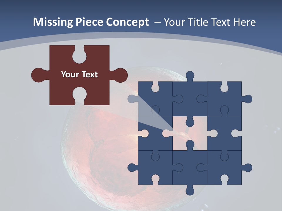 Genes Procreation Nucleus PowerPoint Template