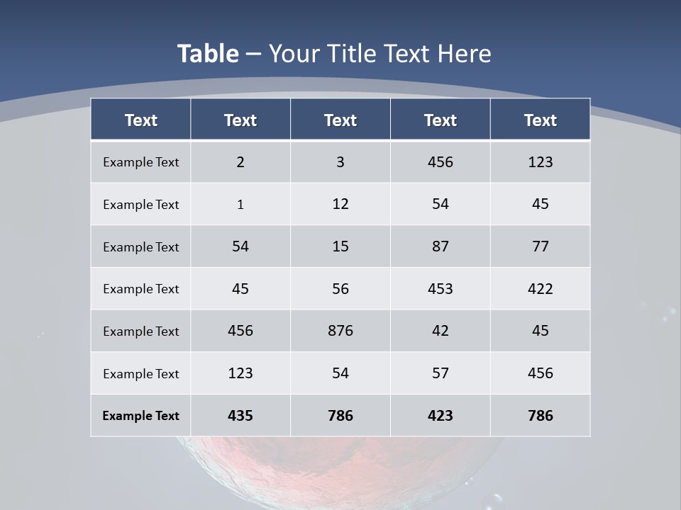 Genes Procreation Nucleus PowerPoint Template