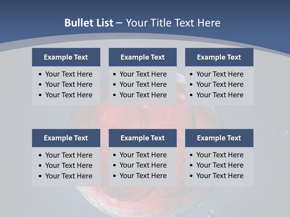 Genes Procreation Nucleus PowerPoint Template