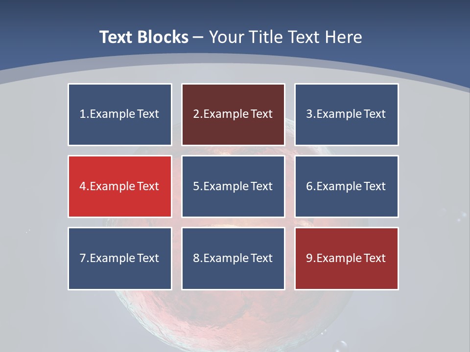 Genes Procreation Nucleus PowerPoint Template
