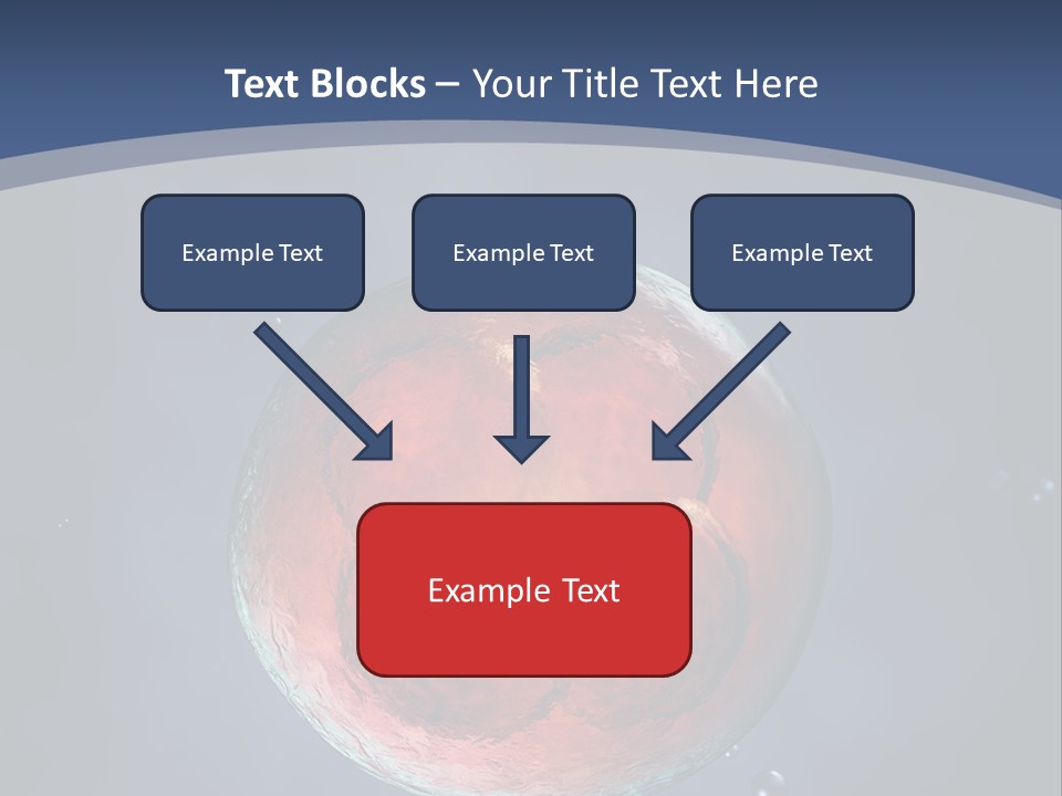 Genes Procreation Nucleus PowerPoint Template