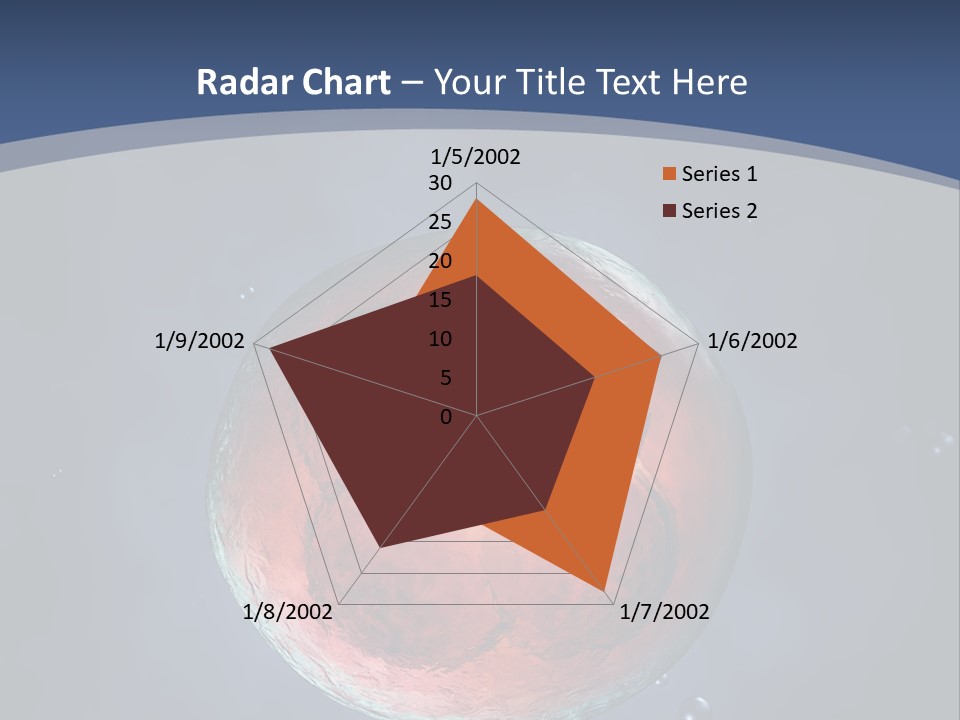 Genes Procreation Nucleus PowerPoint Template