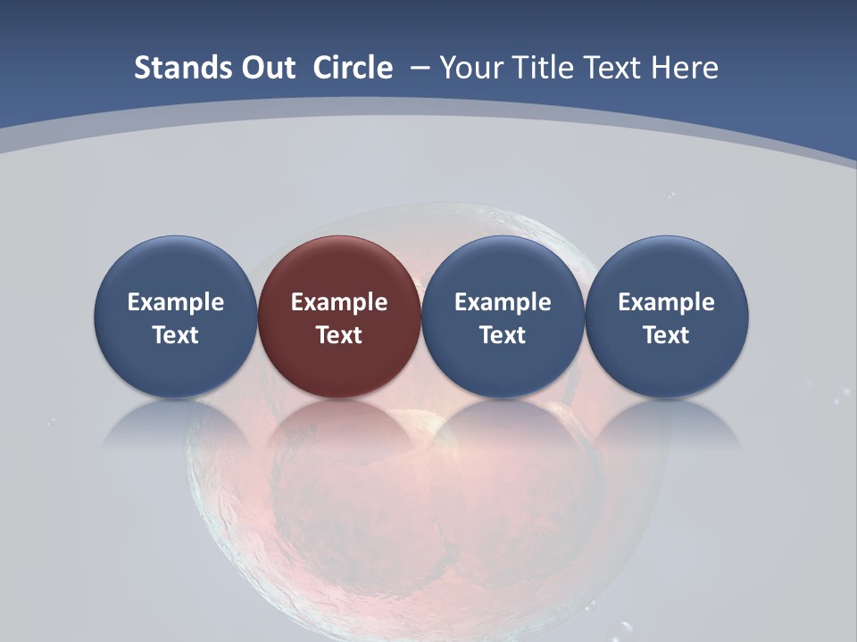 Genes Procreation Nucleus PowerPoint Template