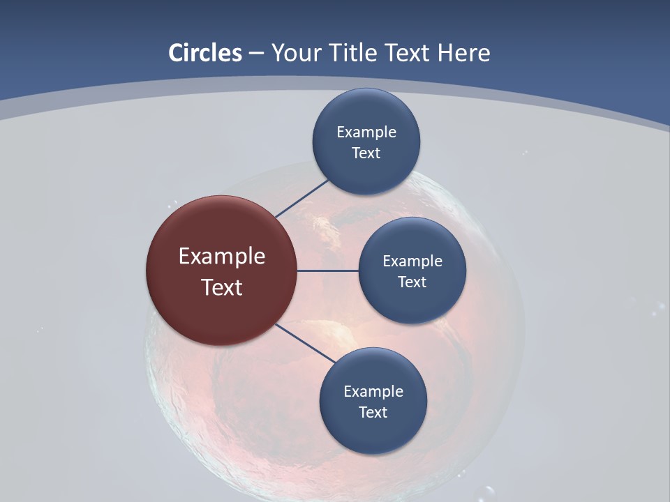 Genes Procreation Nucleus PowerPoint Template