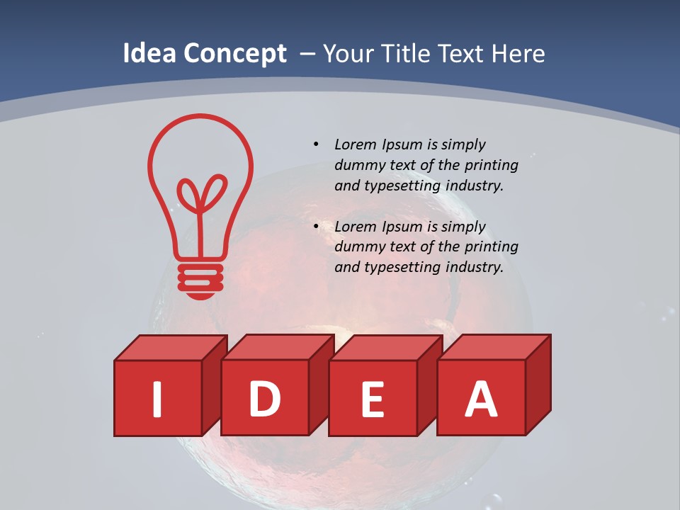 Genes Procreation Nucleus PowerPoint Template