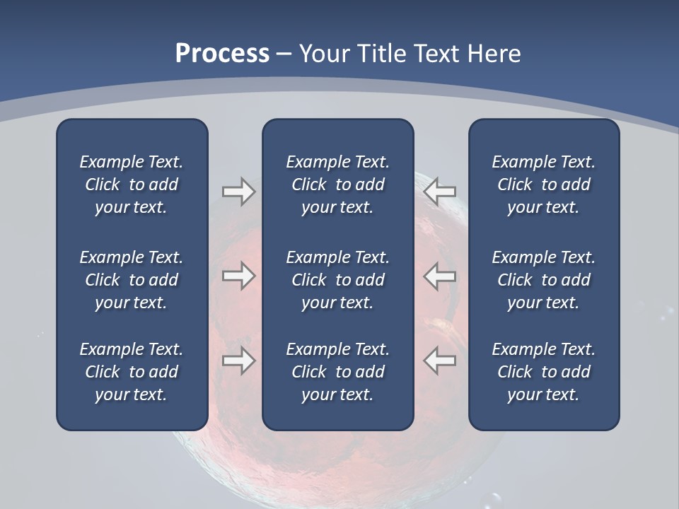 Genes Procreation Nucleus PowerPoint Template