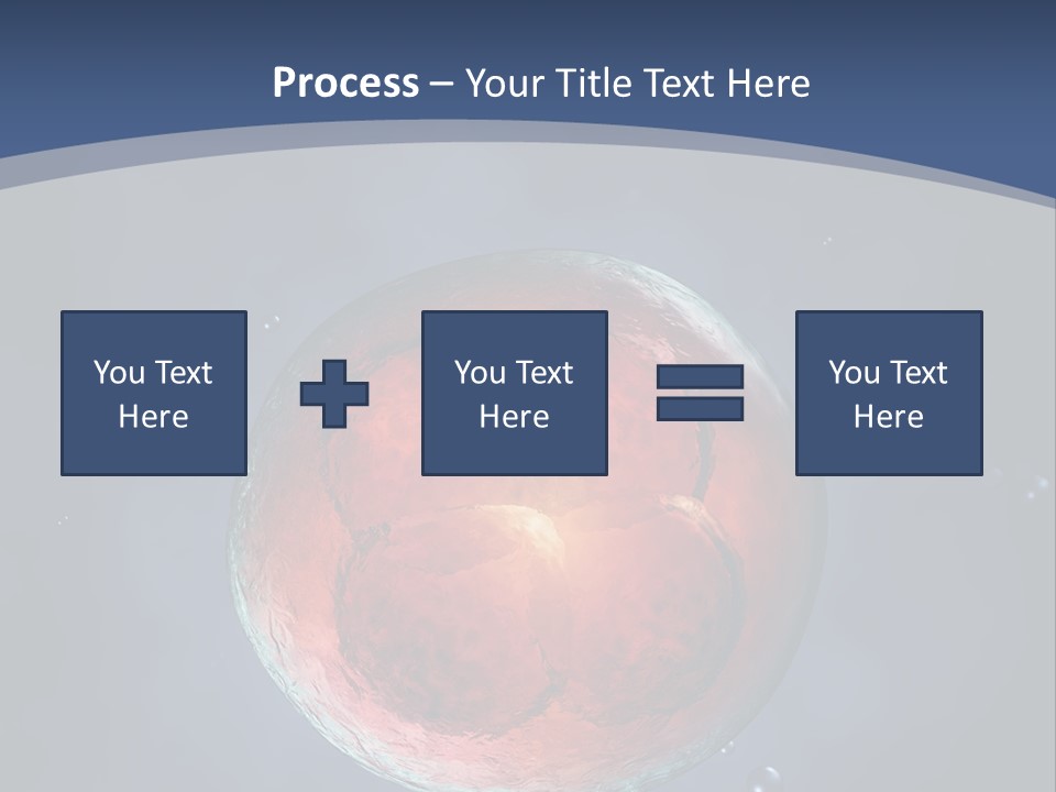 Genes Procreation Nucleus PowerPoint Template