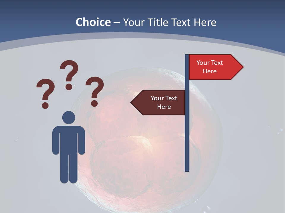 Genes Procreation Nucleus PowerPoint Template