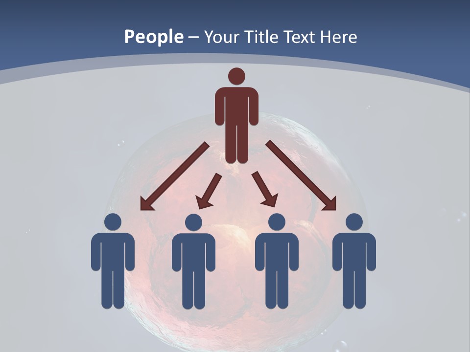 Genes Procreation Nucleus PowerPoint Template