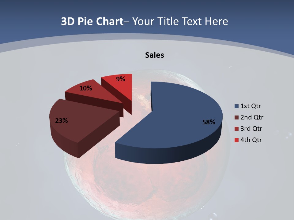 Genes Procreation Nucleus PowerPoint Template