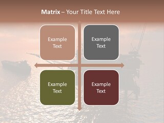 Oil Maintenance Drilling PowerPoint Template
