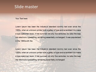 Oil Maintenance Drilling PowerPoint Template