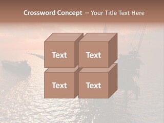Oil Maintenance Drilling PowerPoint Template