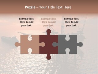 Oil Maintenance Drilling PowerPoint Template