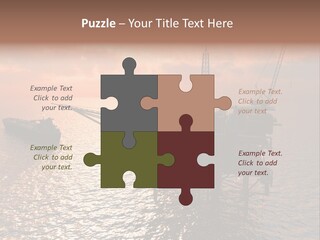 Oil Maintenance Drilling PowerPoint Template