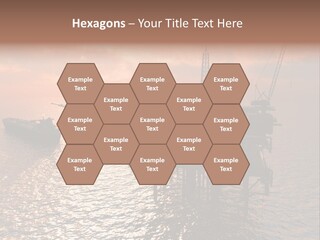 Oil Maintenance Drilling PowerPoint Template