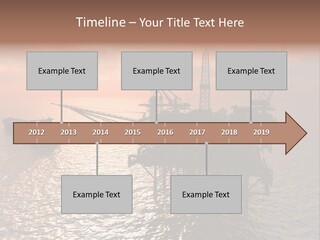 Oil Maintenance Drilling PowerPoint Template