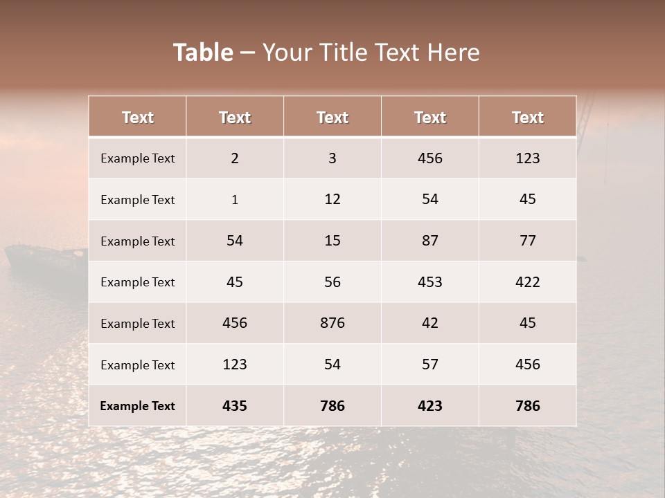 Oil Maintenance Drilling PowerPoint Template
