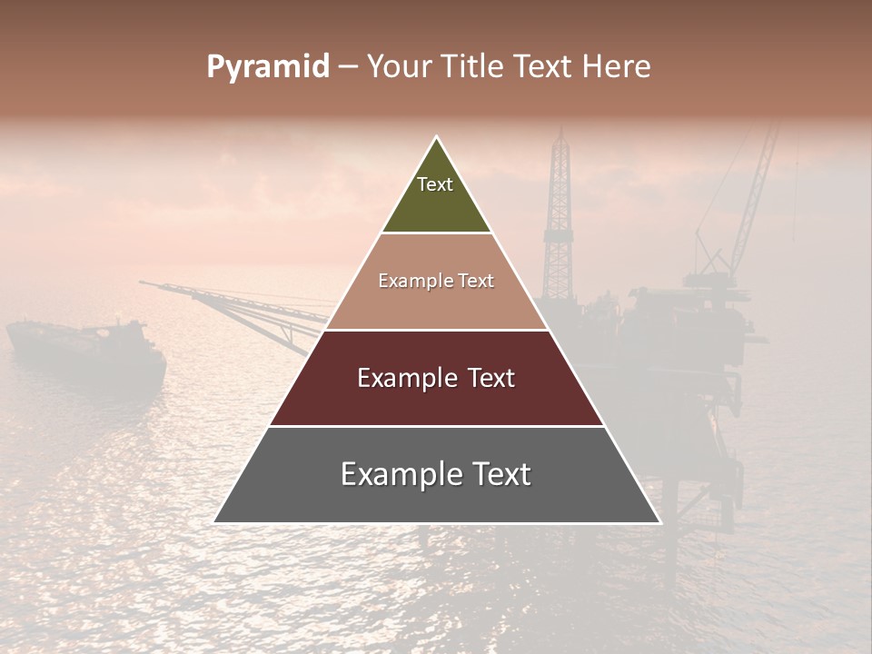 Oil Maintenance Drilling PowerPoint Template