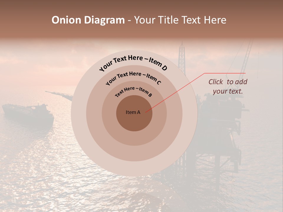 Oil Maintenance Drilling PowerPoint Template