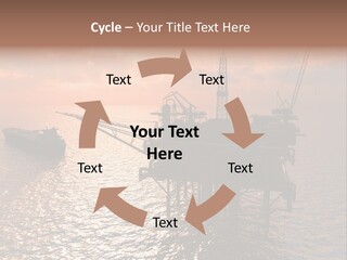 Oil Maintenance Drilling PowerPoint Template