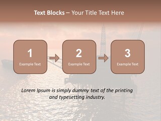 Oil Maintenance Drilling PowerPoint Template